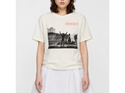 Rockinstone Rocky Movie Rky For The Trendy Kids Solid Natural Adult T-shirt Size:xxl