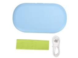 Esterilizador Multifuncional Laxiscreed Uv Com Carregamento Sem Fio Para Máscaras, Escovas E Roupa Íntima