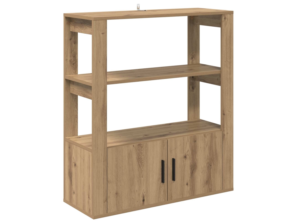 Buffet Carvalho Artisiano 30x80x90 Cm Madeira Processada MAISON EXCLUSIVE
