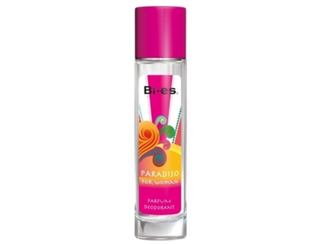 Desodorante Bi Es Paradiso em frasco de vidro, 75 ml