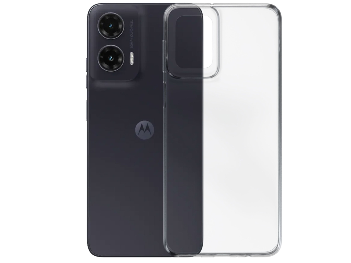 Capa Motorola Moto G35 5g 3mk Hardy Vision Case Transparente