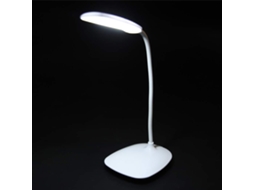 Logozoee Flexível Luminária de Leitura, Luminária de Mesa LED 360°, Luminária de Cabeceira com Interruptor E-Touch