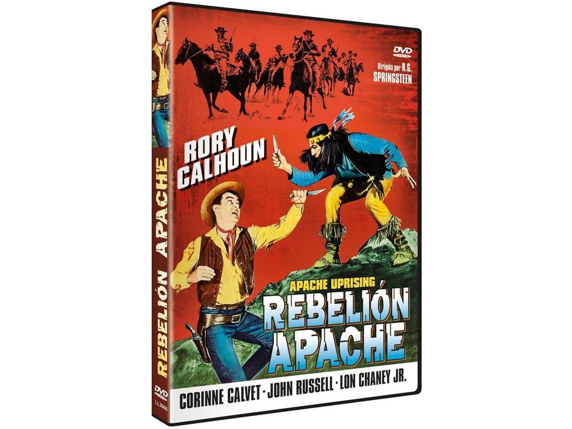 DVD Rebelión Apache (Apache Uprising) 1965 (Edição em Espanhol)