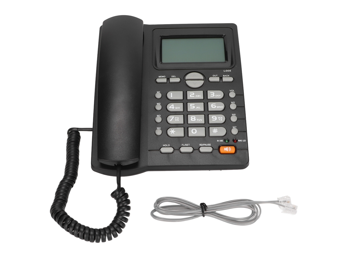 Telefone Fixo com Fio LAXISCREED Lcd Home Office