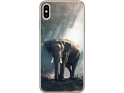 Capa iPhone XS Max TUMUNDOSMARTPHONE Elefante Multicor