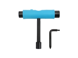 Chave De Manutenção Para Skate T E L Formas Com 3 Buracos Multifuncional Para Skateboards E Long Boards Azul