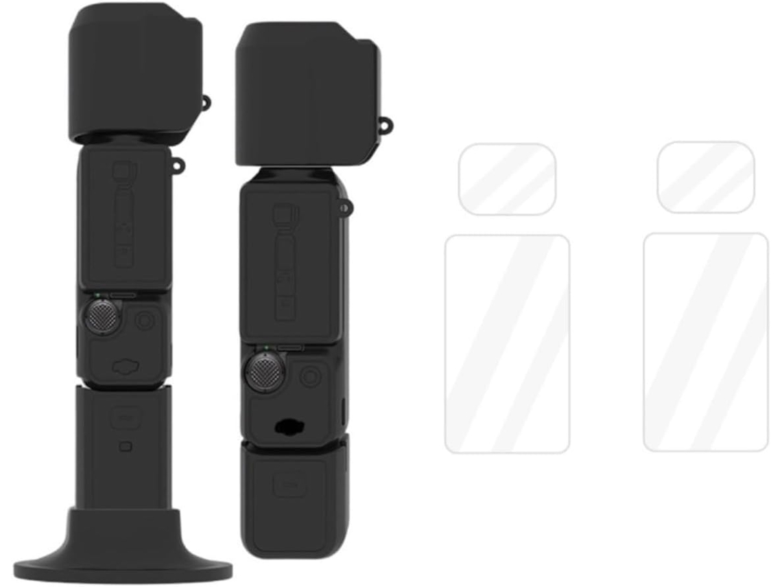 Capa Protetora De Silicone Com Vidro Temperado, Para Bolsa Resistente A