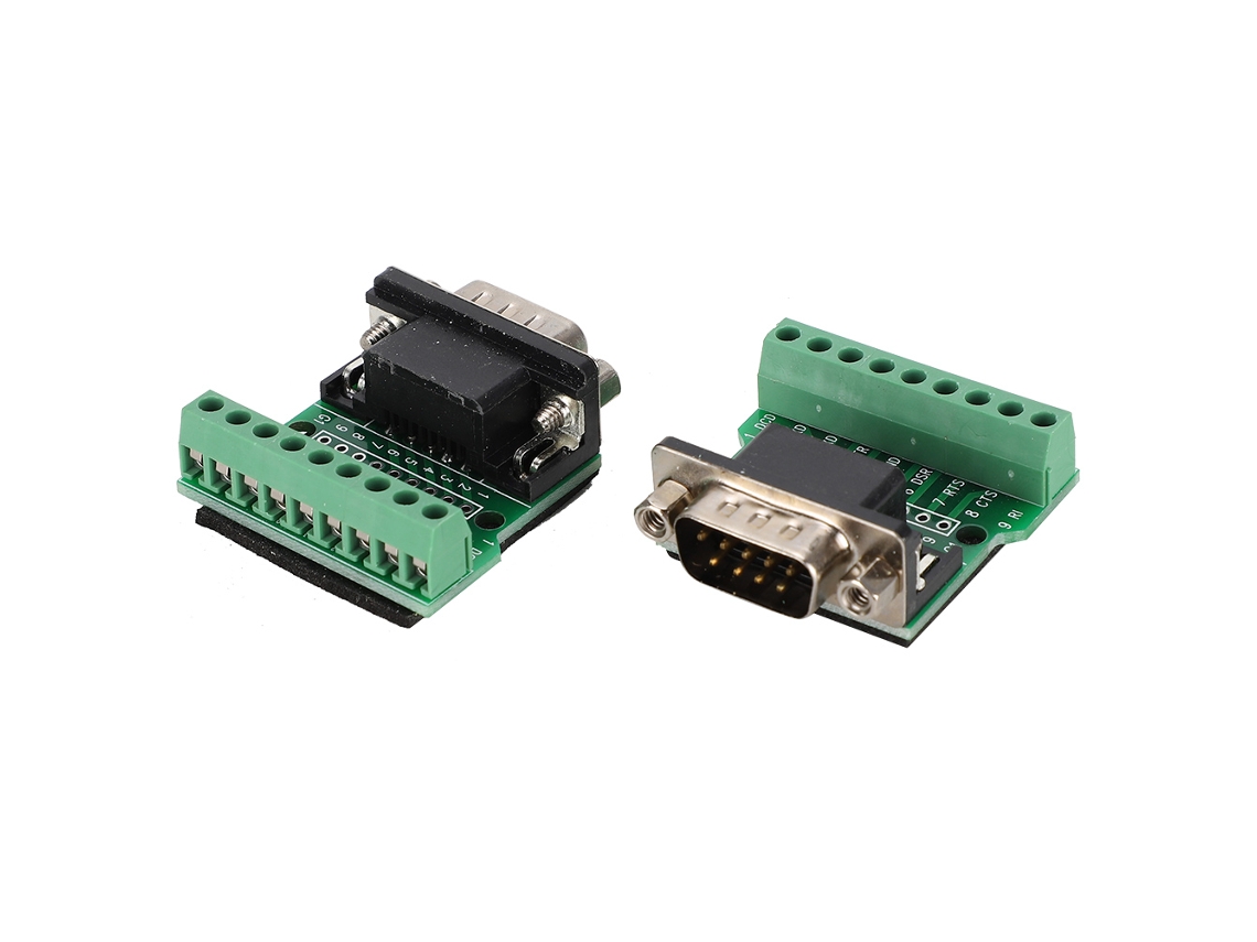 Conector Terminal Db9 Tipo Porca 3.96mm 2pcs