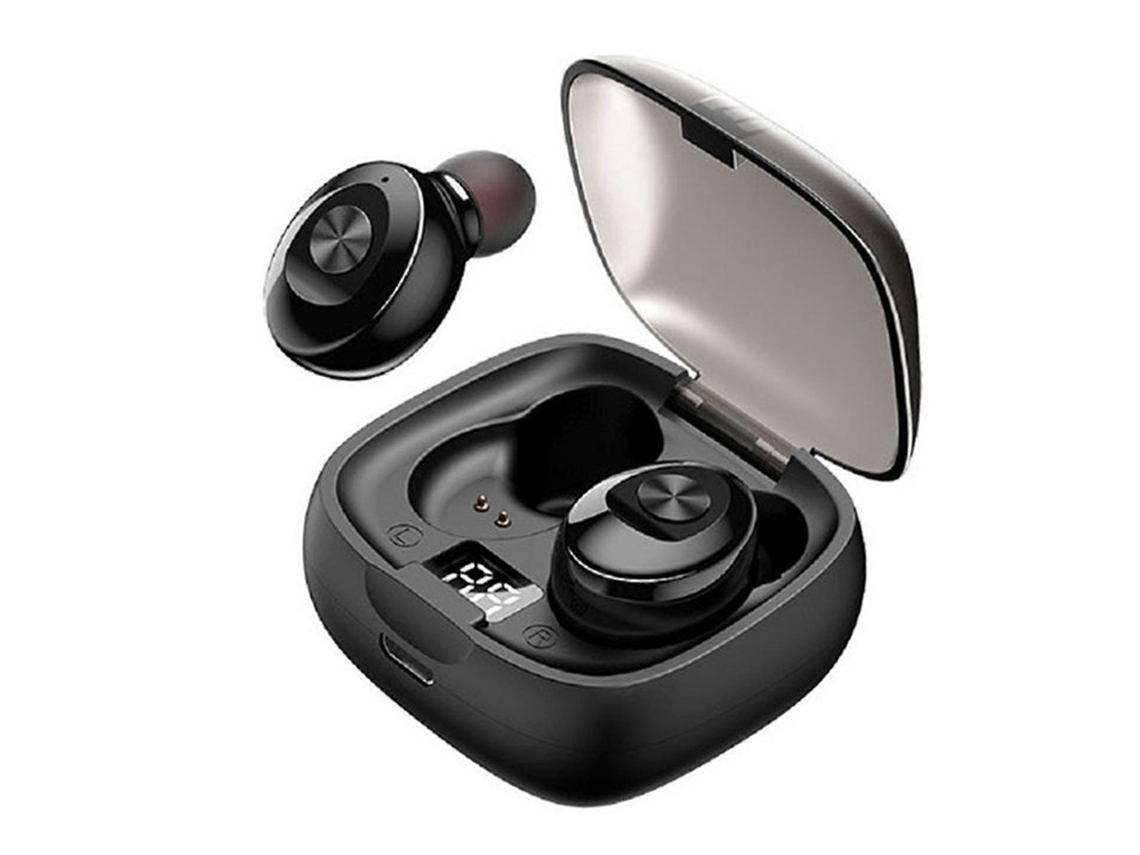 Fones De Ouvido Bluetooth Com Cancelamento De Ruído E Visor Digital, Fones De Ouvido Esportivos Sem Fio Portáteis Com Mini Led. Ly Ebike