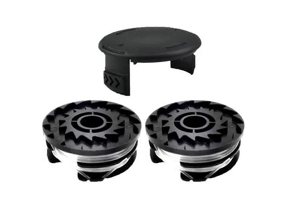 Carretel de Linha para Cortador de Grama Black Decker Gh710 Gh700 com 3 peças