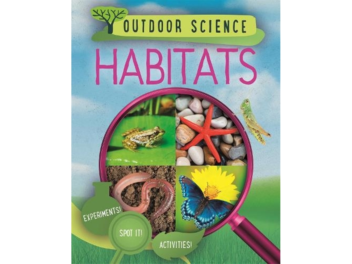 Livro Outdoor Science Habitats de Sonya Newland (Inglês)