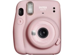 Máquina Fotográfica Instantânea FUJIFILM Instax Mini 11 (Rosa- Obturação: 1/2-1/250 s - 2 x Pilhas AA LR6)