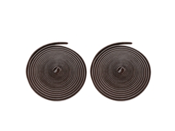 2 Unidades De Fita De Vedação Autoadesiva Marrom De 9x5 Mm Para Portas, À Prova De Poeira E Vento, 5 M, Janelas E Carros