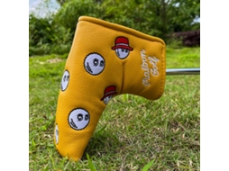 Capa BRILVIBERA Prateada para Taco de Golfe, em Couro Pu