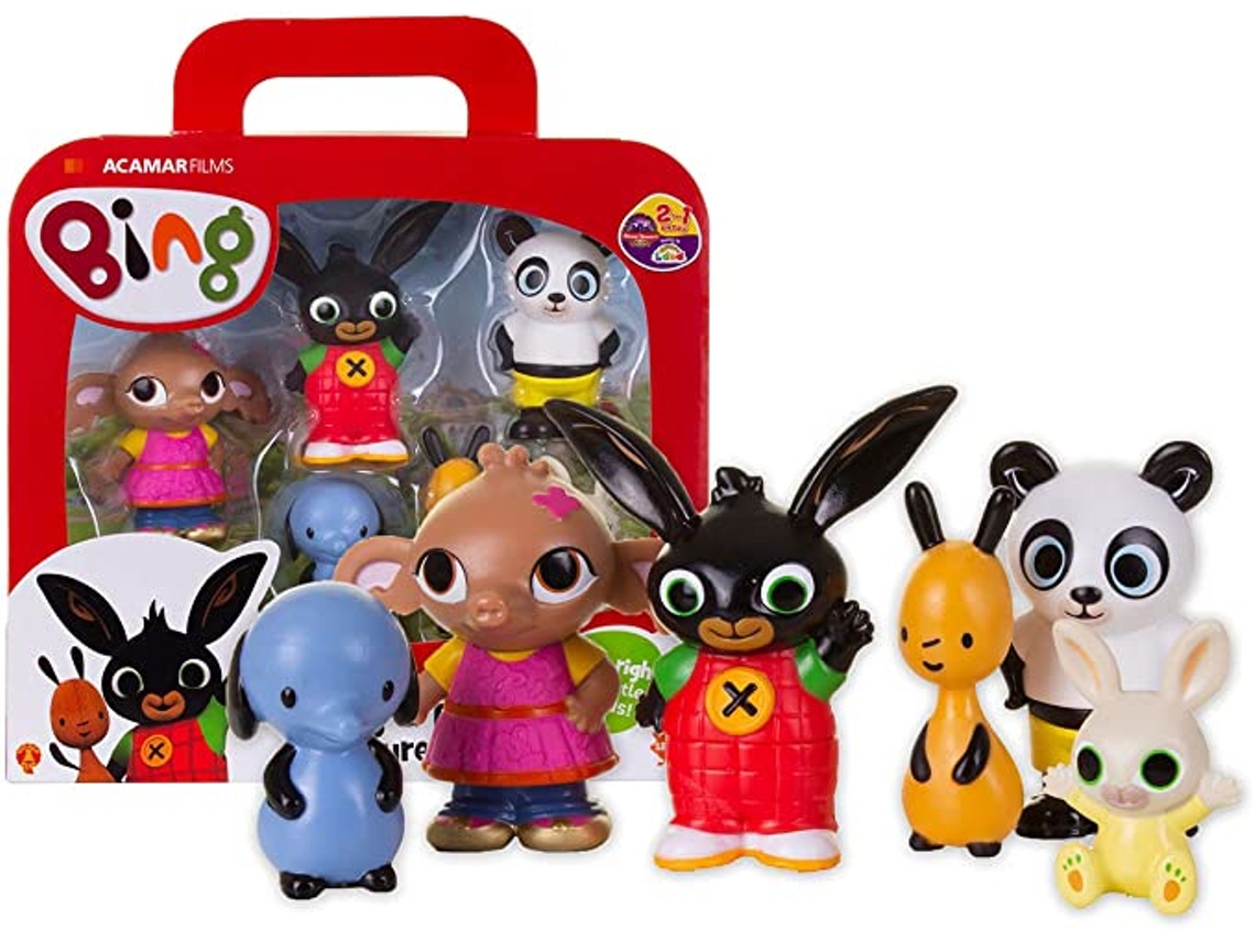 Pack 6 Figuras de Brincar BING 3519 & friends