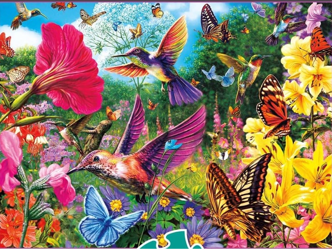 Quebra-cabeça De Madeira Com 1000 Peças Para Adultos, 74 X 49 Cm, Wonderland (branco)