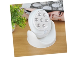 Luz Noturna Led Ukcoco Com Sensor De Movimento, Rotação 360° E Cabeça