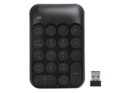 Teclado Numérico Mecânico Sem Fio De 18 Teclas 2.4g Para Notebook E Computador Desktop