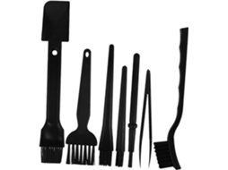 Kit de 7 Escovas Antiestáticas para Limpeza de Teclados, Eletrônicos e Computadores. SFUSHOS