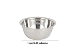 Copo Misturador Empilhável de Aço Inoxidável Antiderrapante para Cozinha MDUG (16 Cm)