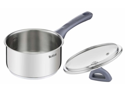 Casserola Tefal G71222 Aço Inoxidável 16 Cm Compatível Com Todos Os Tipos De Fogão