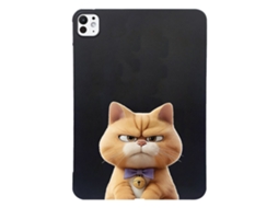 Capa Para Ipad Pro 13 Com Estampa Do Garfield, Fina E Flexível, Protetora Tablet. Tuotuo (2024)