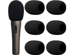 Capas de Espuma Antivento para Microfone e Headset, Filtro Pop de Substituição AQUAFORGE