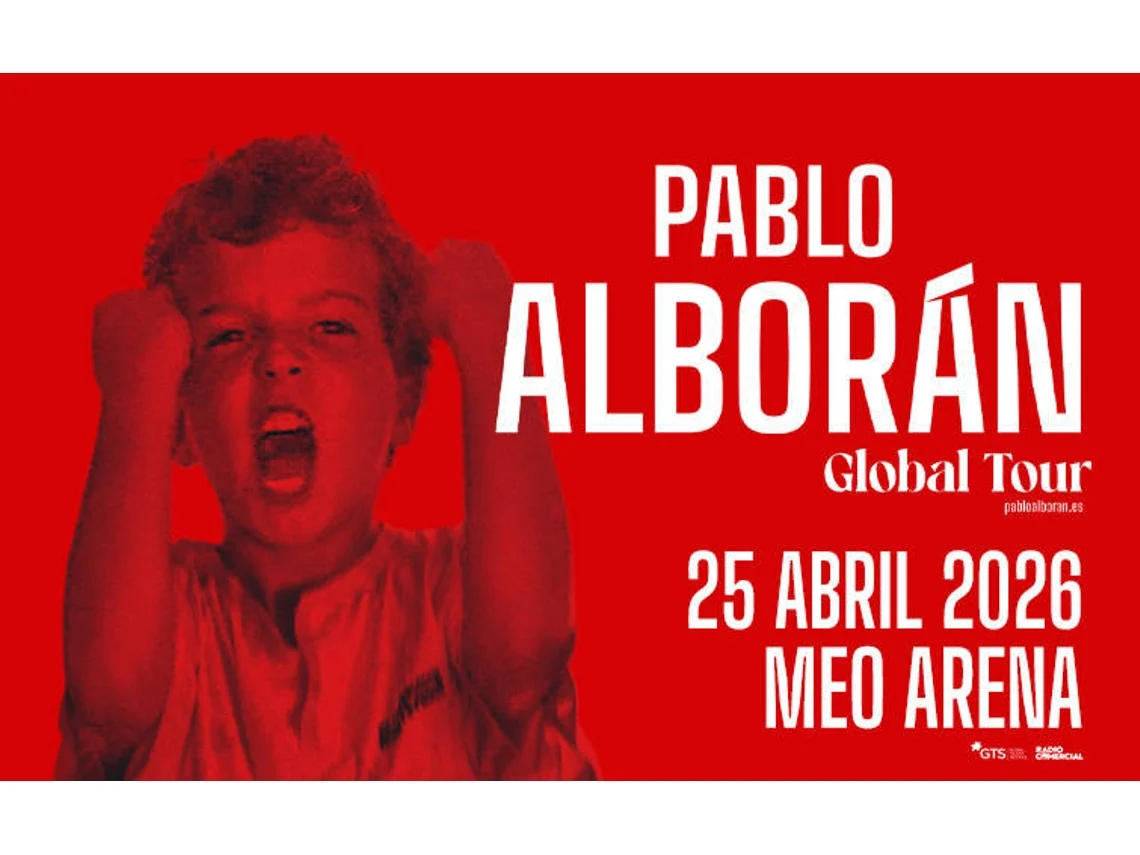Bilhete Pablo Alborán  Global Tour Km0 - Lisboa