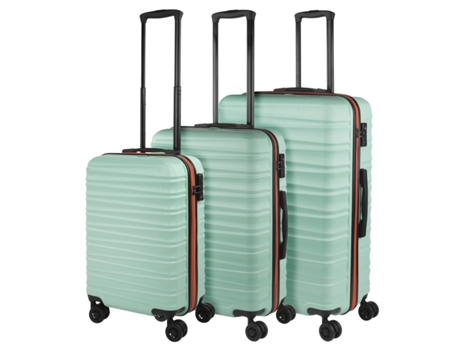 Conjunto de Malas Rígidas JASLEN Oporto Hortelã Abs 50X75X29 Cm
