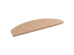 Conjunto 15 Degraus De Escada Vidaxl Bege Poliéster (80 X 28 X 3,5 Cm)