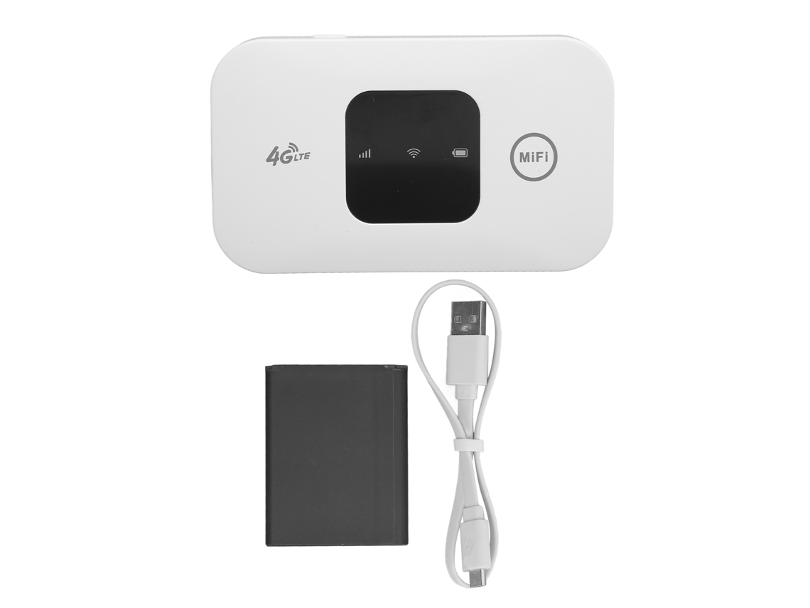 Roteador Wifi 4g Pequeno, Portátil, Branco, De Alta Velocidade Para Telefone, Laptop, Desktop E Tablet. Slowmoose