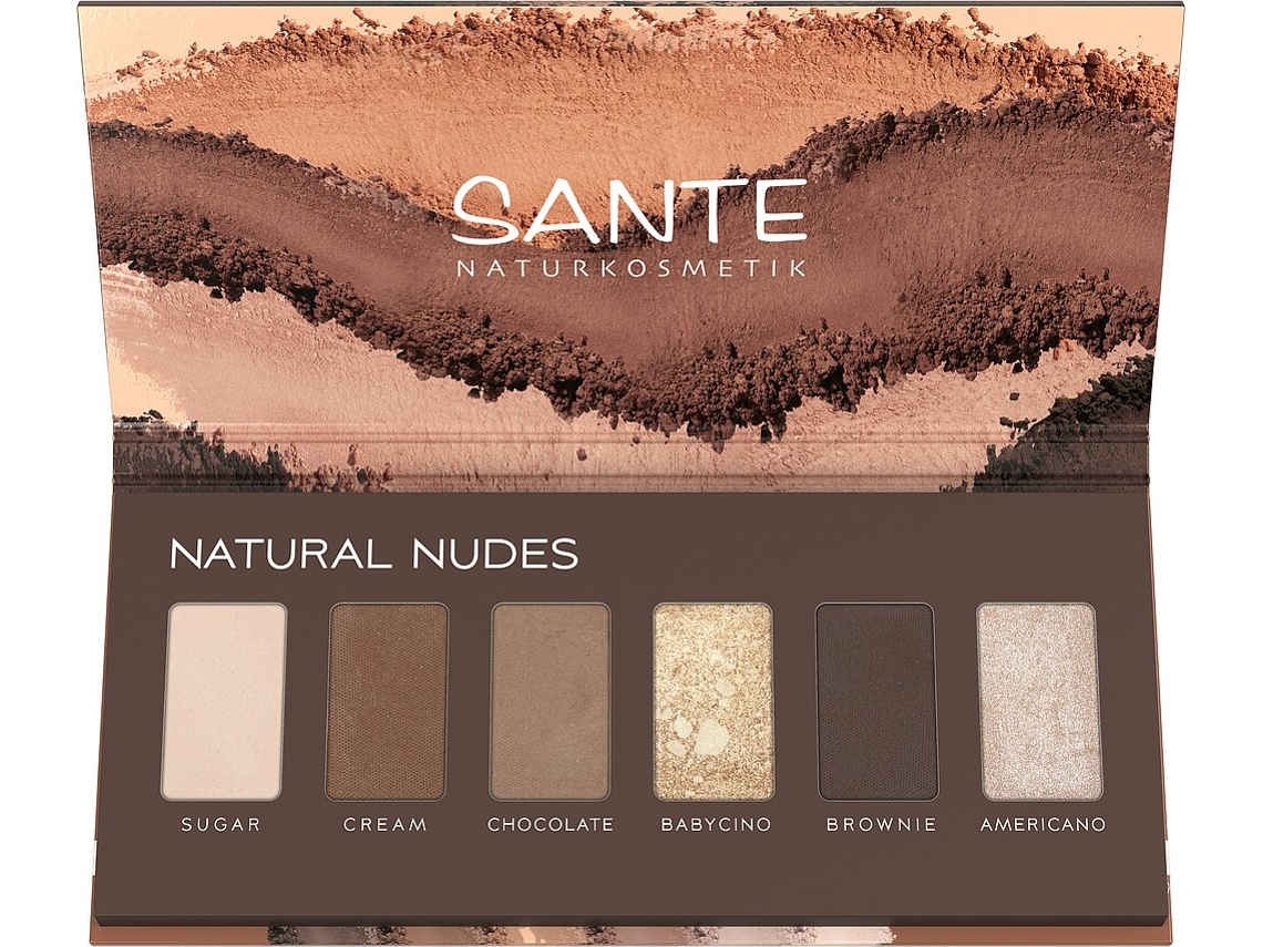 Sombra de Olhos Paleta 6 Cores 6 Gr SANTE