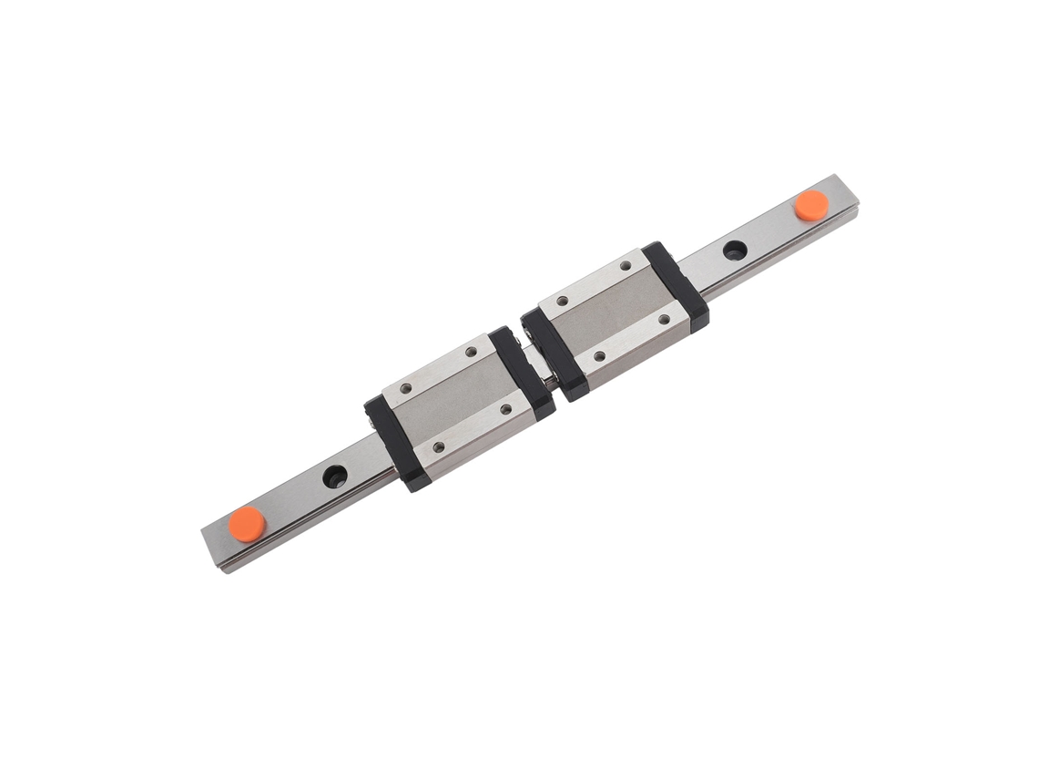 Trilho Linear 200mm Mgn12h Com 2 Blocos De Deslize Aço Para Impressora 3d Cnc