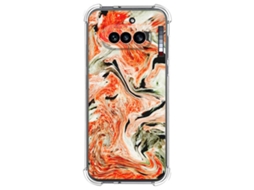 Capa Tumundosmartphone De Silicone À Prova De Choque Para Nothing Phone 4a 5g Com Estampa De Mármore 12 Padrões