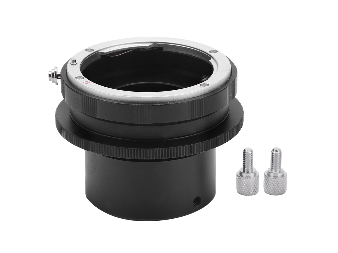Macro Lens Adapter For Nikon F Lens Mount To 1.25in Eyepiece Telescope Camera Adapter LAXISCREED