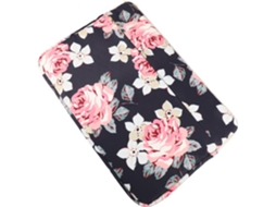 Capa Para Laptop Com Estampa Floral, Maleta Resistente Para Transportar Computadores E Acessórios. Capa Para Laptop Com Estampa Floral, Gokoco