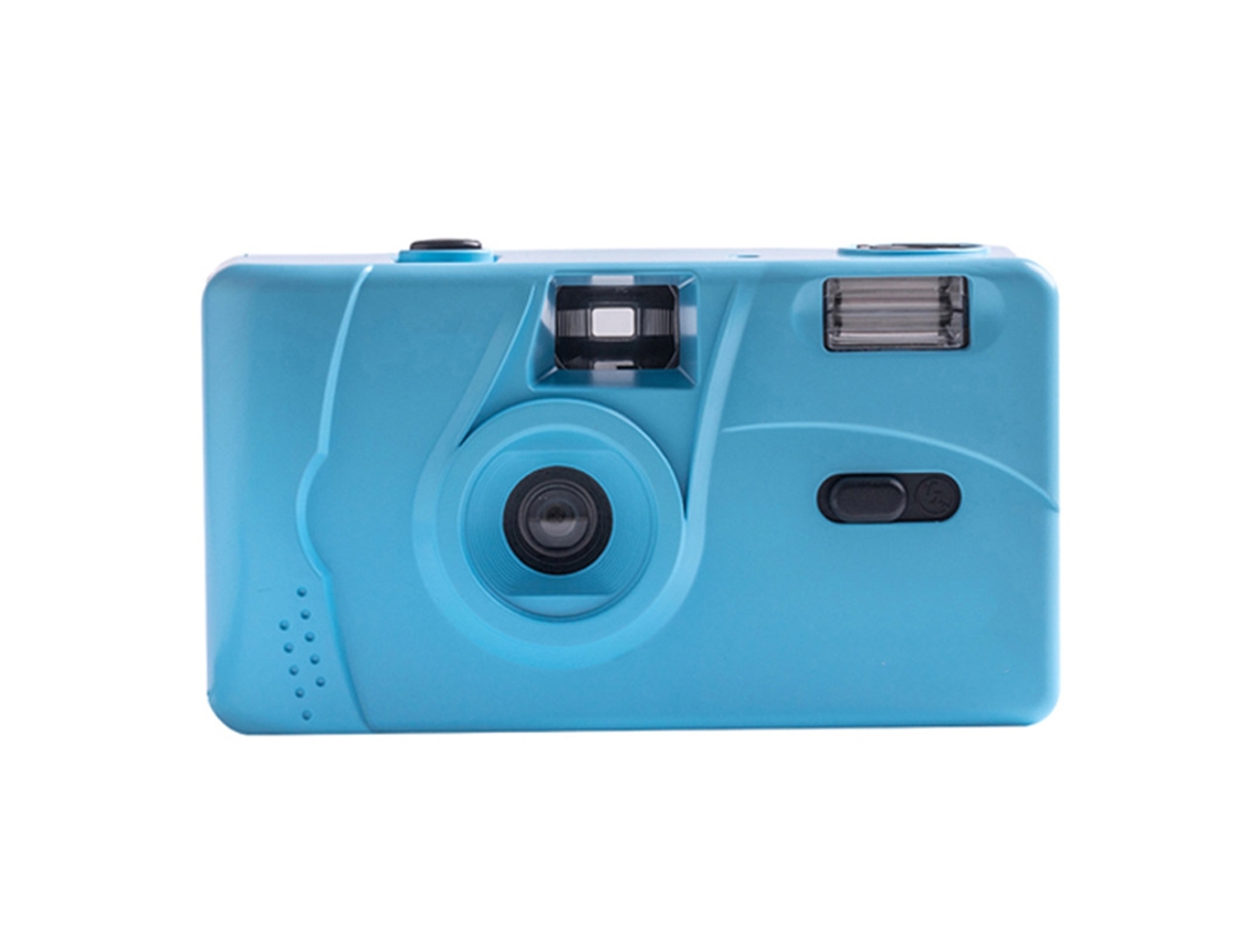 Câmera De Filme M35 Reutilizável, Portátil, Elegante E Durável, Presente Perfeito Para Amigos, Azul Brilvibera