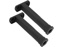 Kallory Conjunto De 2-ripas Cama Com Pés Apoio Central, Altura Ajustável, Material Pp, Substituição De Pés Para