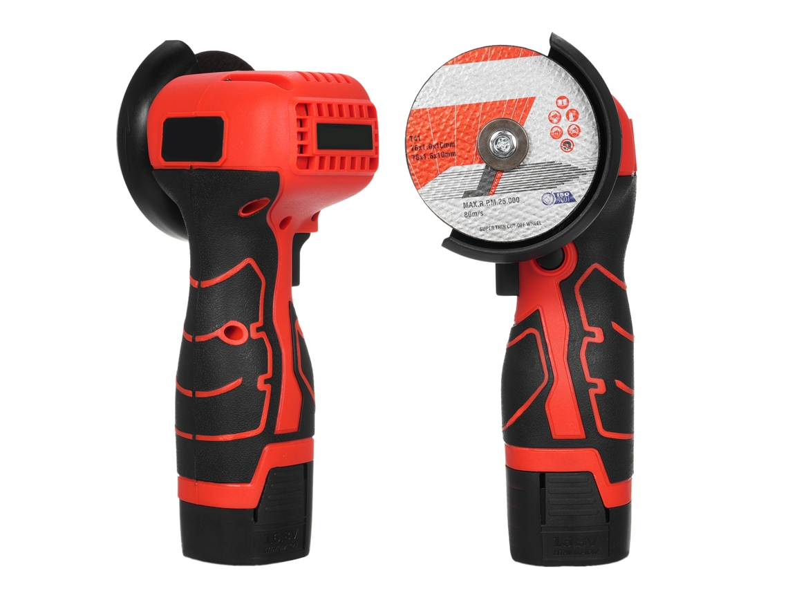 Esmerilhadeira Sem Fio 7000rpm 16.8v 2000mah Lâmina De Corte