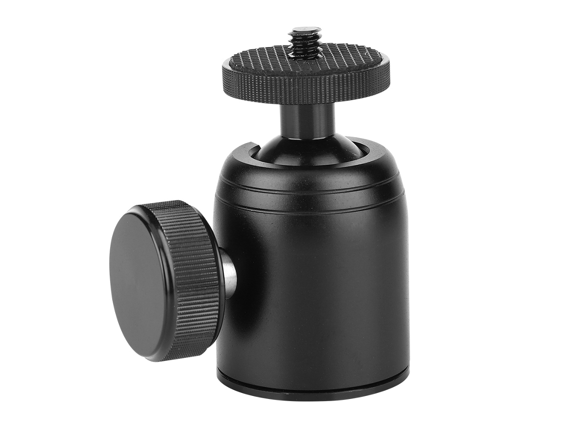 K26 Mini Tripé Monopod Com Cabeça De Bola Panorâmica Giratória 360° Para Câmera Slr, Apoio De 1/4 Polegada