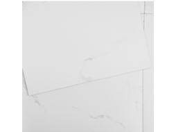 VEVOR 12Inch X 12Inch Ladrilhos de Piso de Vinil Autoadesivos 50 Pcs Mármore Branco de Espessura de 1 5 Mm