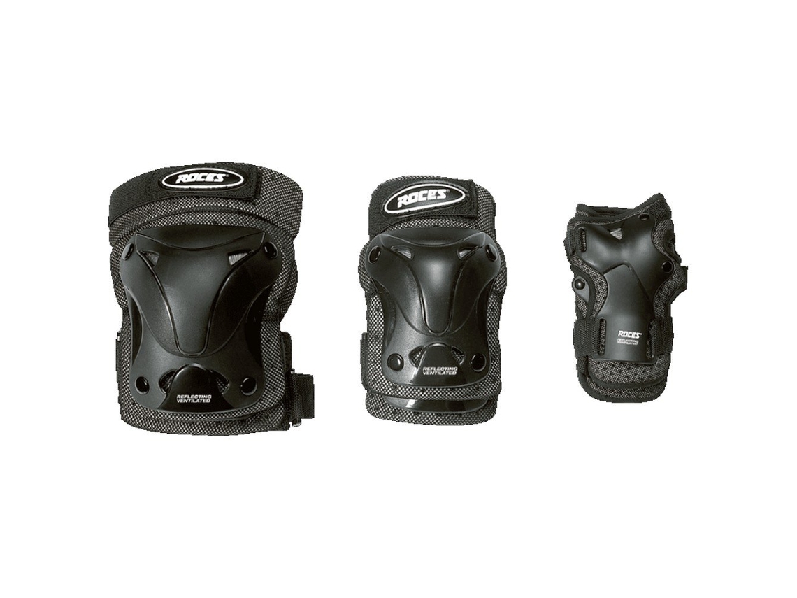 Ventilated Júnior 3 Pack Preto Mroces