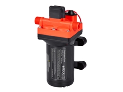Bomba de Diafragma, 12 V DC, 18,9 L/min, Autoescorvante, 4 Câmaras Com Pressóstato Automático e Pressão 4,8 Bar, Para Autocaravanas, Caravanas