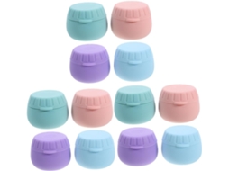 De 3 Potes Para Maquiagem, Potes Cosméticos Com Tampas, Recipientes Hidratantes Para Viagem