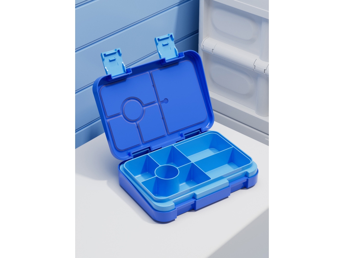 Lancheira Bento, Lavável Na Máquina De Lavar Loiça, Para Exterior Czhhmart Azul