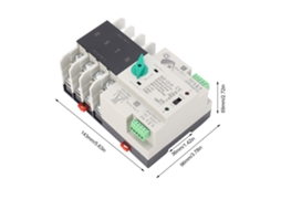 Interruptor De Transferência Automática Laxiscreed Para Duas Fontes De Energia, Com Comutação Em Milissegundos