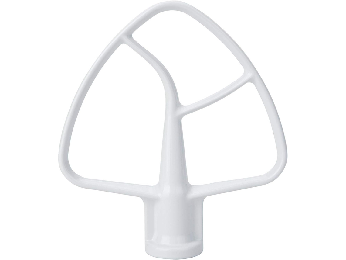 Batedor Plano K45b Com Revestimento, Compatível Com Batedeiras Kitchenaid De 4, 5 Litros, Zqkla