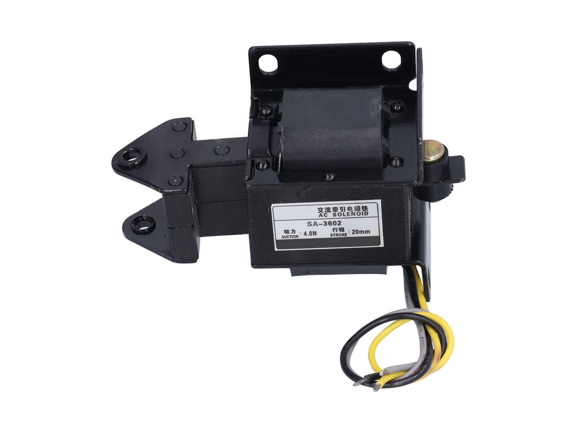 Eletroímã Solenoide AC220V Tração Empurrão Puxão Modelo SA 3602