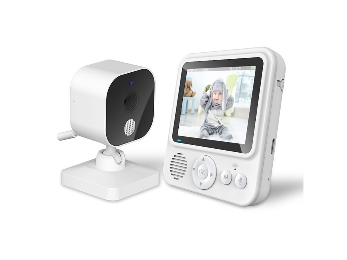 Elysve Monitor De Bebé Sem Fios 5 Polegadas Abm900