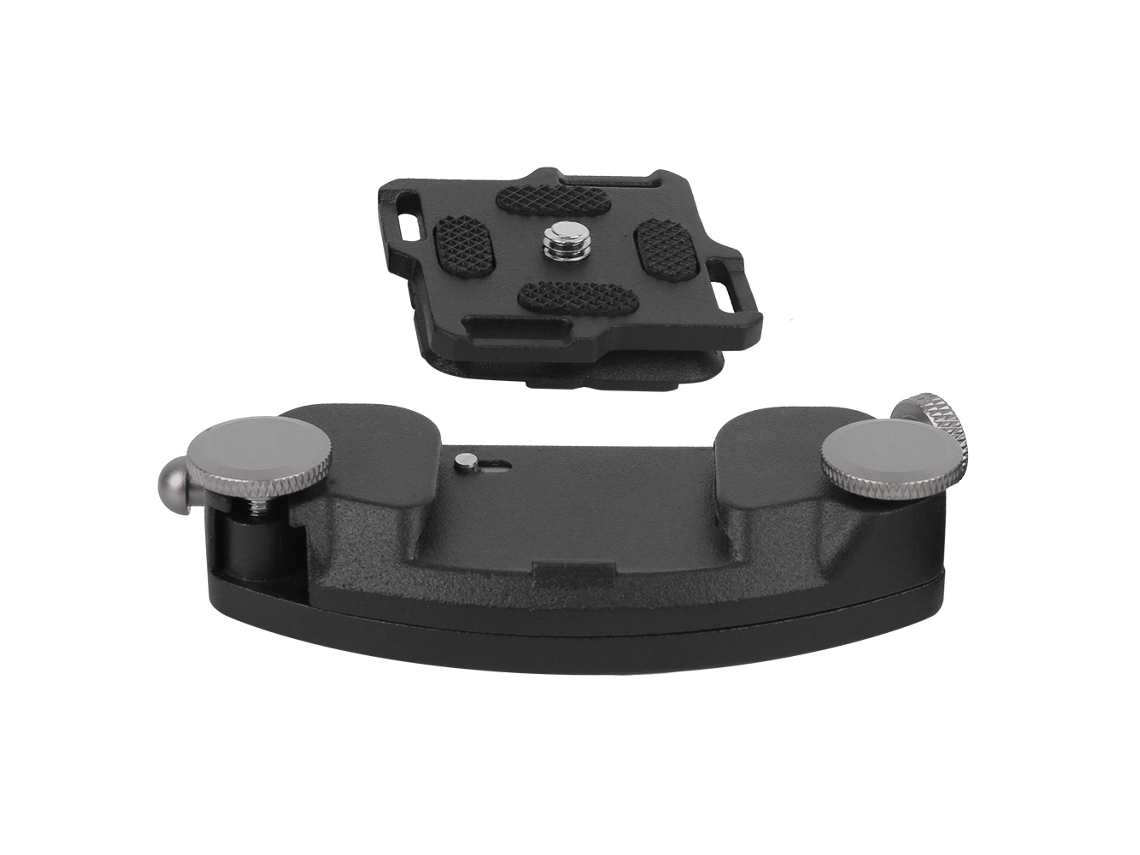 Camera Clip Quick Detach Belt Aluminum Alloy Waist Buckle Accessories For Dslr Gris Argent LAXISCREED